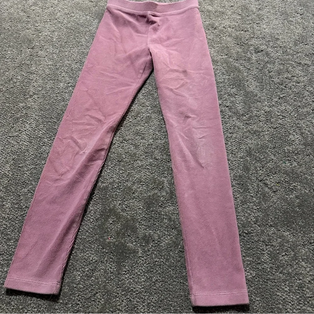 Crewcuts young girls pale pastel pink stretchy cotton pants size 8